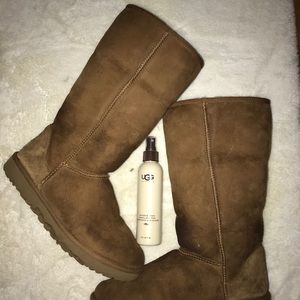 Tall Uggs Comes with Water Protection Spray